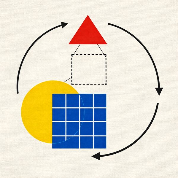 Bauhaus system composition